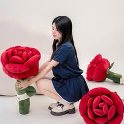 Hoa Hồng Khủng Lồ Bông Hoa Tình tình yêu khổng lồ hot hit size 80cm nhà Miu Gấu Xinh 9