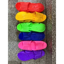 [GIÁ SỈ đủ size 35-43 ] Dép tổ ong NGƯỜI LỚN màu hồng,cam,vàng,xanh dương,tím đi trong nhà, dép đi văn phòng, dép đi mưa 4