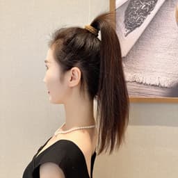 Hộp 6 dây cột tóc len co giãn phong cách Hàn Quốc 5