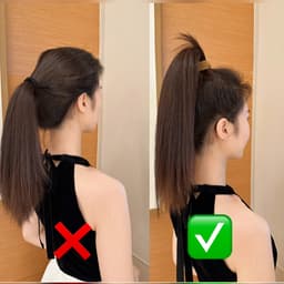 Hộp 6 dây cột tóc len co giãn phong cách Hàn Quốc 6