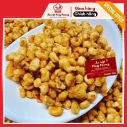 Bắp Sấy Giòn Ăn Liền - Lon 300G - Ngô Rang Giòn, Tách Hạt, Ướp Gia Vị, Hạt Biếu Tết 6