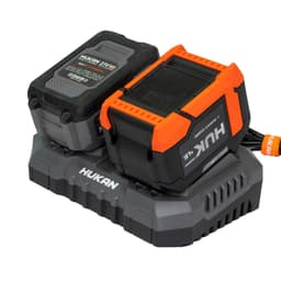 Sạc đôi HUKAN G2-S20X2, Công suất 2A, Bảo vệ dòng, Có quạt tản nhiệt - Dùng cho pin chân phổ thông 6