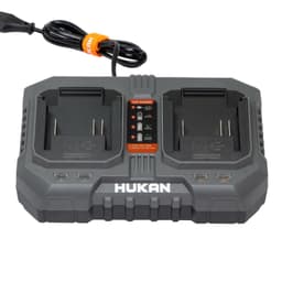Sạc đôi HUKAN G2-S20X2, Công suất 2A, Bảo vệ dòng, Có quạt tản nhiệt - Dùng cho pin chân phổ thông 2