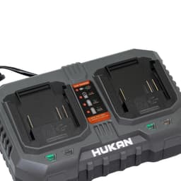 Sạc đôi HUKAN G2-S20X2, Công suất 2A, Bảo vệ dòng, Có quạt tản nhiệt - Dùng cho pin chân phổ thông 3