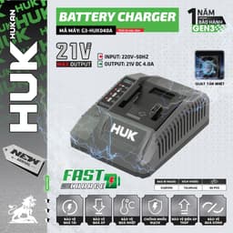 Đế sạc bàn siêu nhanh HUKAN G3-HUK040A, Công suất lớn 4A, Bảo vệ quá dòng - Chân pin phổ thông 1