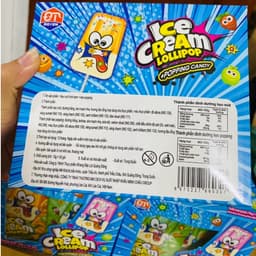 Sỉ ( Hộp x 30g ) Kẹo Mút Kem Nổ Trong Miệng PALETA TRUENO POP Siêu Ngon Hấp Dẫn, Ăn Vặt Cổng Trường 3