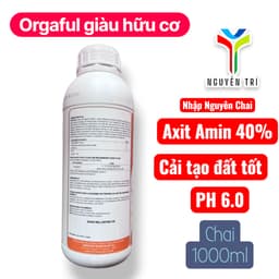 Phân bón hữu cơ ORGANFUL (Tây Ban Nha) - Kích thích ra rễ, phục hồi cây suy yếu, cải tạo đất 1L 3