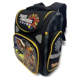 Balo học sinh Transformers chống gù Feitong – siêu nhẹ, chống nước, hình người máy Bumblebee cực ngầu cho bé trai 3