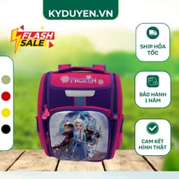 Balo học sinh nữ tiểu học Frozen Elsa Anna – Thiết kế dễ thương, chống gù lưng nhẹ nhàng cho bé đeo 1