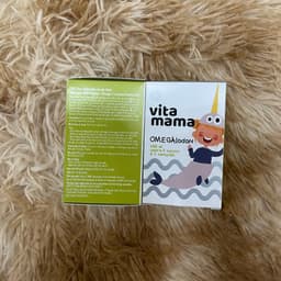 Thực phẩm VitaMama Siberian Wellness Omega-3, bổ sung dinh dưỡng, tác dụng tốt cho mắt và não bộ trẻ 6