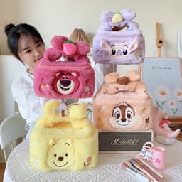 [SẴN] Túi đựng máy ảnh, đồ trang điểm Disney Linabell, Stella Lou, Fluffy Duffy đáng yêu 2