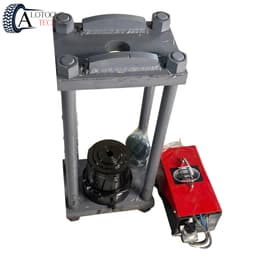 Trục đứng chốt lái khớp lái vòng bi xe tải, trụ ép khung tháo rời sử dụng kết hợp bộ kích 2 tầng 5