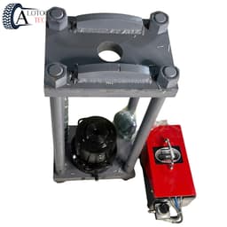 Trục đứng chốt lái khớp lái vòng bi xe tải, trụ ép khung tháo rời sử dụng kết hợp bộ kích 2 tầng 4