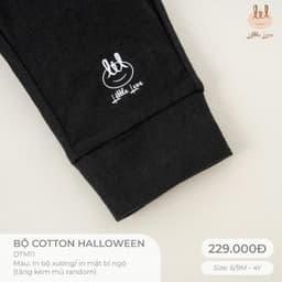 Bộ dài tay Halloween dành cho bé Lil Little Love (DTM11) 4