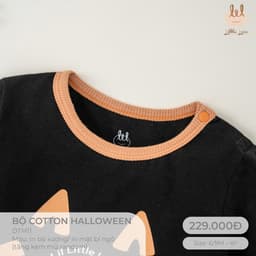 Bộ dài tay Halloween dành cho bé Lil Little Love (DTM11) 6