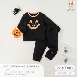 Bộ dài tay Halloween dành cho bé Lil Little Love (DTM11) 1