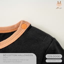 Bộ dài tay Halloween dành cho bé Lil Little Love (DTM11) 5