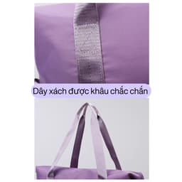Túi Du Lịch 2 Tầng Cỡ Lớn Gấp Gọn DVN Đa Năng Chống Nước Xách Tay Vải Đựng Quần Áo Nhiều Ngăn 1728 5