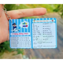 Móc khóa bảng tuần hoàn hóa học- Bảng tuần hoàn các nguyên tố hoá học theo chương trình mới có bán sỉ, móc khóa toán Học 7