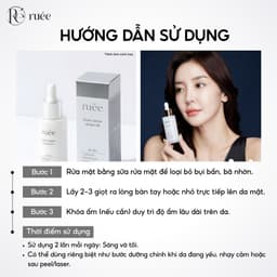 Serum dưỡng trắng da chuyên sâu RUÉE Blanc Peau Ampoule 50ml - Chính hãng Hàn Quốc 6