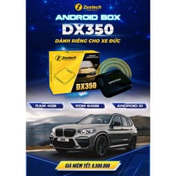 Android Box Zestech DX300 TH2 Màn Zin Thành Android Tặng VIETMAPLIVE và SIM 4G Cấu hình mạnh mẽ điều khiển giọng nói 2