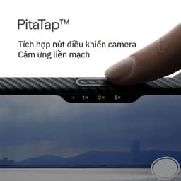 Ốp lưng Pitaka cho 17 Pro Ultra-Slim with PitaTap điều khiển camera chống sốc siêu mỏng - Chính hãng 4