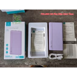[Chính Hãng] Pin Sạc Dự Phòng USAMS US-CD203 10.000mAh 20W PD+QC3.0 3 Cổng Sạc Siêu Mỏng 3