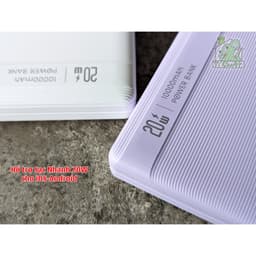 [Chính Hãng] Pin Sạc Dự Phòng USAMS US-CD203 10.000mAh 20W PD+QC3.0 3 Cổng Sạc Siêu Mỏng 8