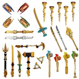 [ Có sẵn ] Đồ chơi lắp ráp phụ kiện Custom Găng thời gian - Trượng rắn - Kiếm moro - Trượng gar 2