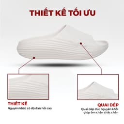 [EMOZI] AVIWIN Dép Bánh Mì Nam Nữ Emozi Đúc EVA Nguyên Khối, Chống Trơn, Nhẹ, Êm, Thời Trang 7