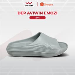 [EMOZI] AVIWIN Dép Bánh Mì Nam Nữ Emozi Đúc EVA Nguyên Khối, Chống Trơn, Nhẹ, Êm, Thời Trang 5