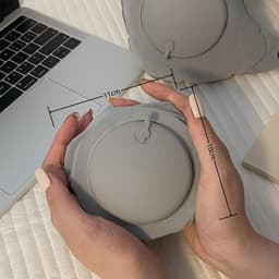 Gối bơm hơi tự động,gối chữ U,gối du lịch,gối bơm hơi,không cần thổi miệng,gấp gọn tiện mang theo 8