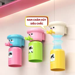 Kệ để bàn chải đánh răng giá để bàn chải đánh răng decor trang trí nhà tắm giúp bé thích đánh răng hơn 5