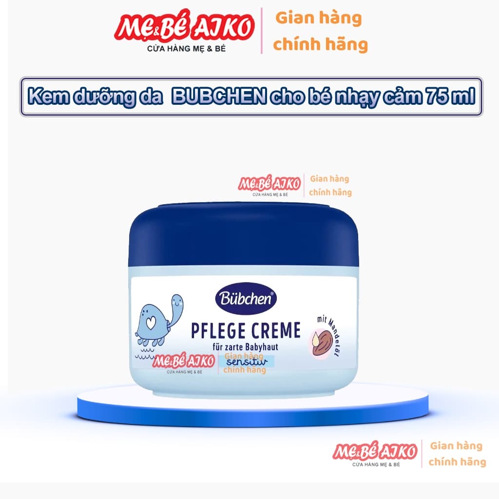 Kem dưỡng da cho bé Bubchen Chăm Sóc Chuyên Sâu Cho Mặt Và Cơ Thể 75ml