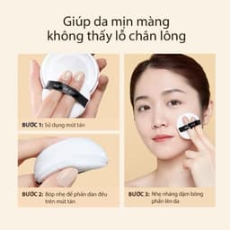 Phấn Phủ Bột PERFECT DIARY Nắp Vàng Kiềm Dầu Kháng Mồ Hôi 7g DOLLYDOLLY COSMETICS 5