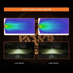 Đèn Bi Gầm Aozoom Stone 3.0 inch, ánh sáng tự nhiên, vùng sáng dày và nét, hàng chuẩn loại 1 6