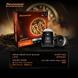 Đèn Bi Gầm Aozoom Stone 3.0 inch, ánh sáng tự nhiên, vùng sáng dày và nét, hàng chuẩn loại 1 2