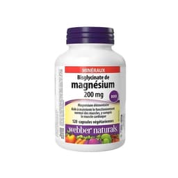 { HÀNG TEM NHẬP KHẨU } Magie Magnesium 200mg Webber Naturals 2