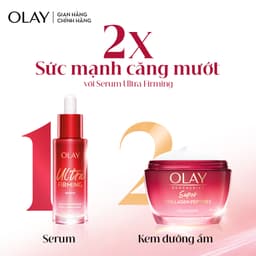 [KOL] Kem Dưỡng Ẩm OLAY Super Collagen Peptides Giúp Cải Thiện 5 Dấu Hiệu Lão Hóa Phức Tạp 45G 9