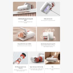 Máy Hút Bụi Giường Nệm Xiaomi Dust Mite Vacuum Cleaner EU | Lực Hút 12000Pa | Bảo Hành 12 Tháng 3