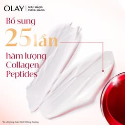 [KOL] [LS] Combo Kem Dưỡng Ẩm OLAY Super Collagen Peptides 45G + Serum OLAY Ultra Firming 30ML 6