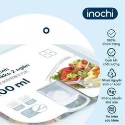 Hộp Thủy Tinh Vuông Inochi – Nikko Cao Cấp | Kín Hơi – Chịu Nhiệt Tốt – Bảo Quản Thực Phẩm An Toàn 5
