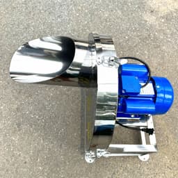 Máy Thái Chuối TOÀN BỘ INOX 201 Động Cơ 1,5kW - Mẫu Máy Cửa Đứng INOX . Máy 2 Chức Năng : Băm Rau Bèo , Cỏ Voi 7