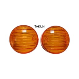 1 Nắp tròn nhựa ốp đèn xi nhan xe CUB 50... 2
