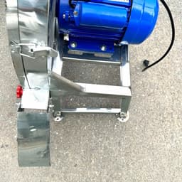 Máy Thái Chuối TOÀN BỘ INOX 201 Động Cơ 1,5kW - Mẫu Máy Cửa Ngang INOX Thái Chuối Mịn : Băm Rau Bèo , Cỏ Voi 6