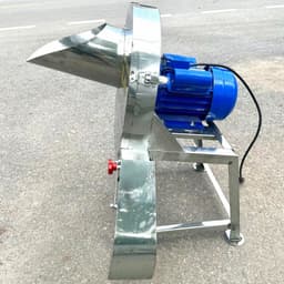 Máy Thái Chuối TOÀN BỘ INOX 201 Động Cơ 1,5kW - Mẫu Máy Cửa Ngang INOX Thái Chuối Mịn : Băm Rau Bèo , Cỏ Voi 7