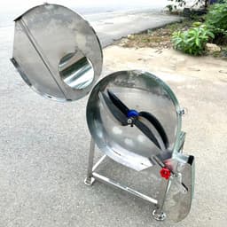 Máy Thái Chuối TOÀN BỘ INOX 201 Động Cơ 1,5kW - Mẫu Máy Cửa Ngang INOX Thái Chuối Mịn : Băm Rau Bèo , Cỏ Voi 8