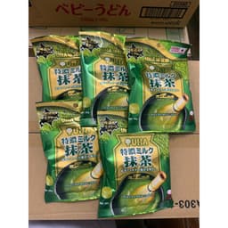 [Date Mới] Combo 5 Gói Kẹo Sữa Trà Xanh Matcha UHA Chính Hãng Nhật Bản 8