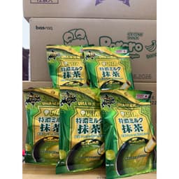 [Date Mới] Combo 5 Gói Kẹo Sữa Trà Xanh Matcha UHA Chính Hãng Nhật Bản 7