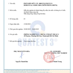 Phân bón hữu cơ Hero Vital Serie Oro (Axít Amin >40%) - Nhập khẩu 100% - Phục hồi cây, chai 1000ml 7